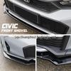 2025 Civic 11.5th Gen Front Lip Body Kit: Three-Section Front Bumper Modification