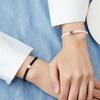 Love Heart Couple Bracelet Contrasting Colors Fortune Bracelet Heart Shape Bracelet  Decoration