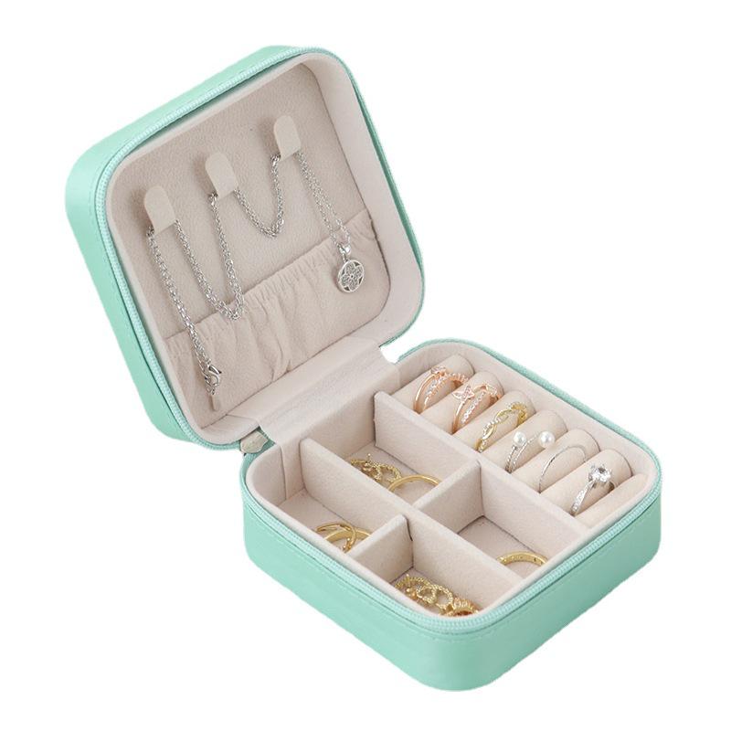 Minimalist Portable Jewelry Storage Box for Stud Earrings and Rings