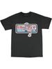 Bees Knees Tees Krewetki Bubba Gump Forrest Koszulka Bawełniana Czarna