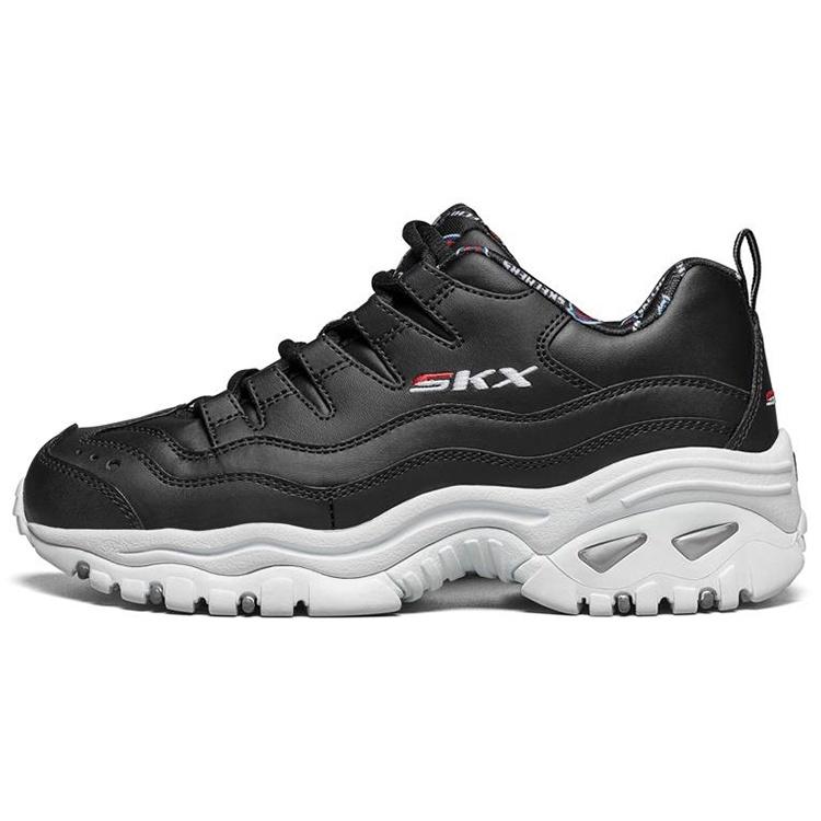 (WMNS) Skechers Energy Sneakers Black/White/Red Women s 13425-BKW EU 36