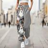 Unisex Halloween Printed Sweatpants for Costume Party Holiday Matching Outfits