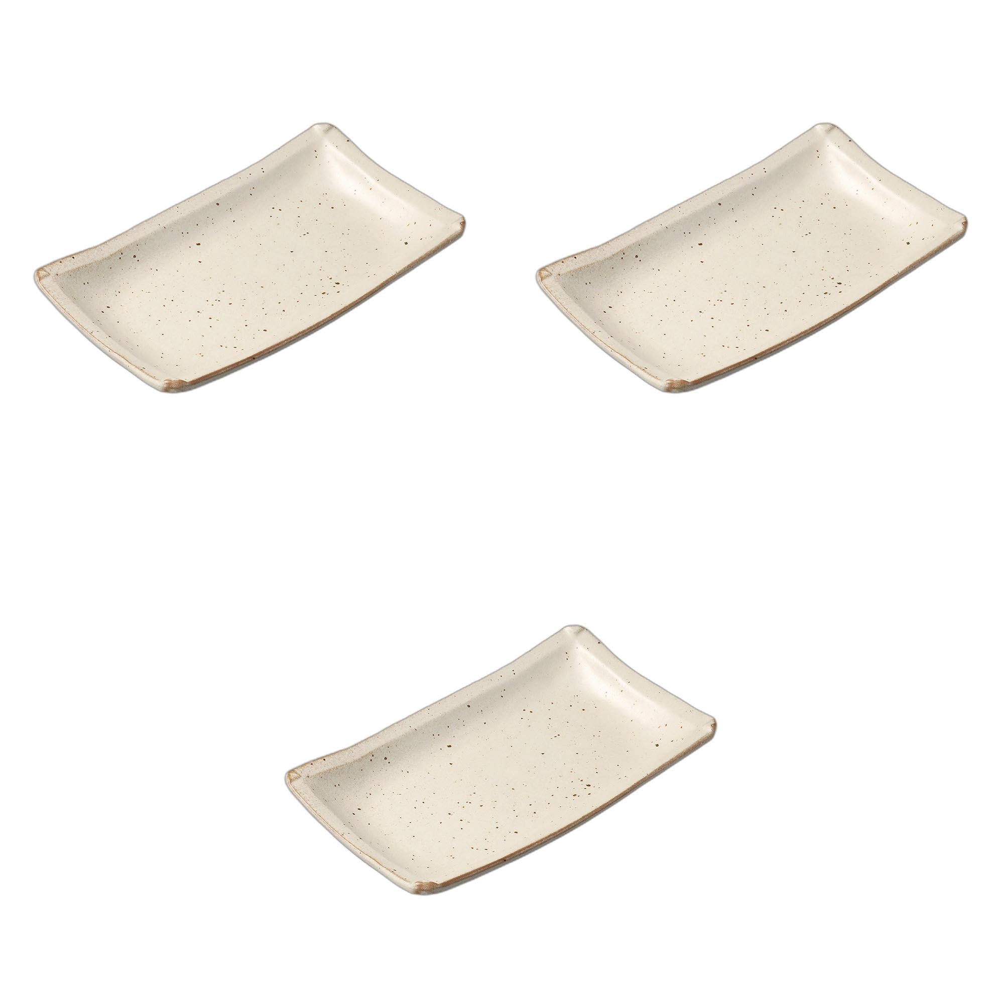 

Набор из 3 больших тарелок для выпечки оригами Orge x 15 x Керамические тарелки для выпечки от Setomonohonpo [24.8 3.3 см]