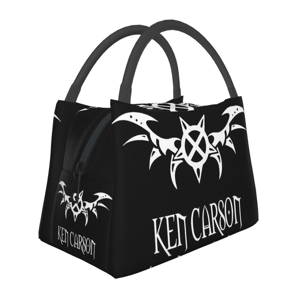 Rapper Ken Carson Merch X Singer Insulated Lunch Bag for School Bento Storage Food Boxes Container Cooler Thermal Lunch Box Tote
