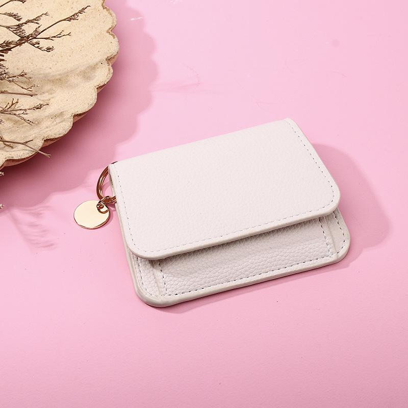 Korean Style Women's Short Wallet & Card Holder - Stylish Luxury Coin Purse