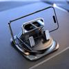 Soporte para teléfono de coche Antideslizante Silicona Soporte para teléfono en el salpicadero Rotación libre de 360 grados Soporte universal para navegación Head-Up