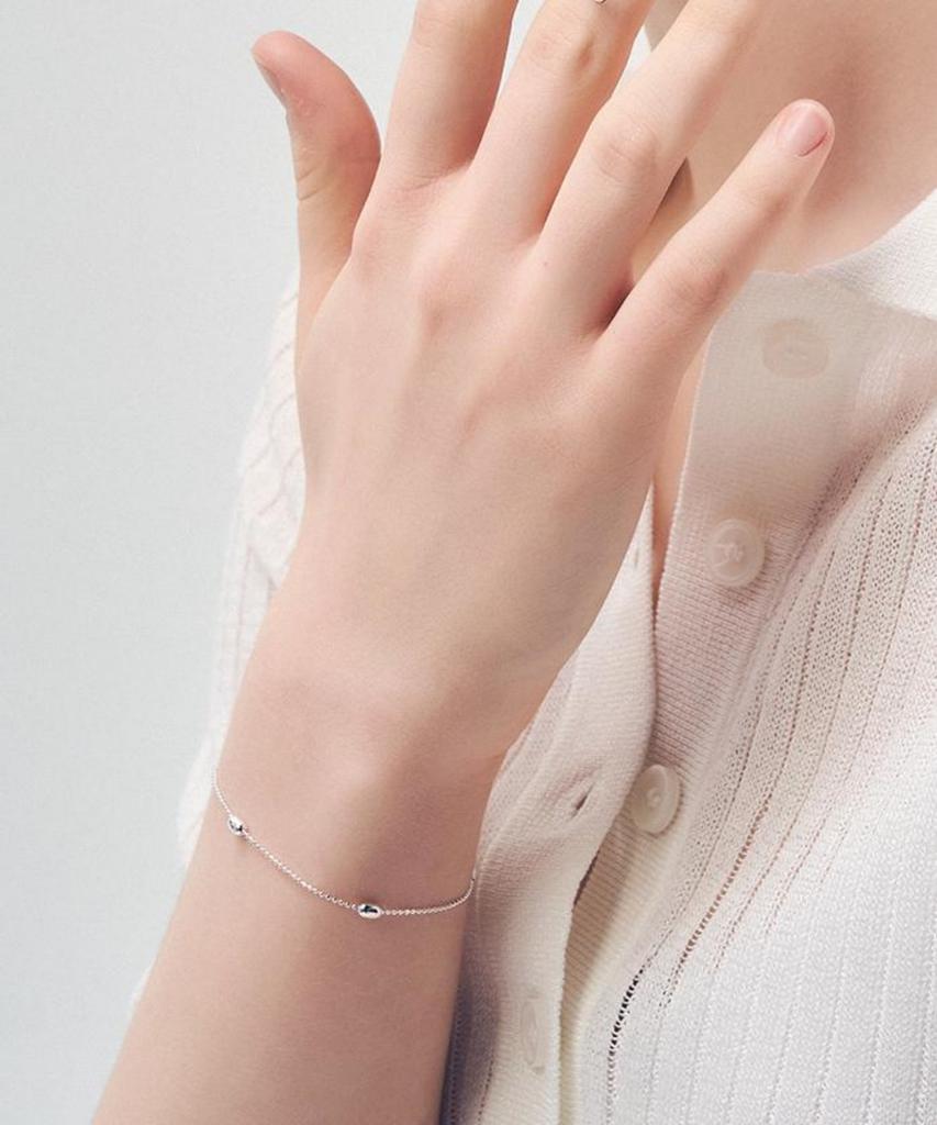 Dana Burton [925 Silver] Floating Pebble Bracelet