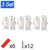 20/1Set Self Adhesive Magnetic Cabinet Catches Invisible Magnets Door Stopper Patch Furniture Drawer Window Door Closer Latch