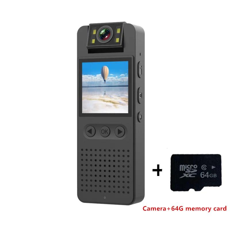 VD01 Mini Digital Camera 1080P HD Screen Portable Magnetic Night Vision Small Camcorder Bodycamera Outdoor Sports Camara