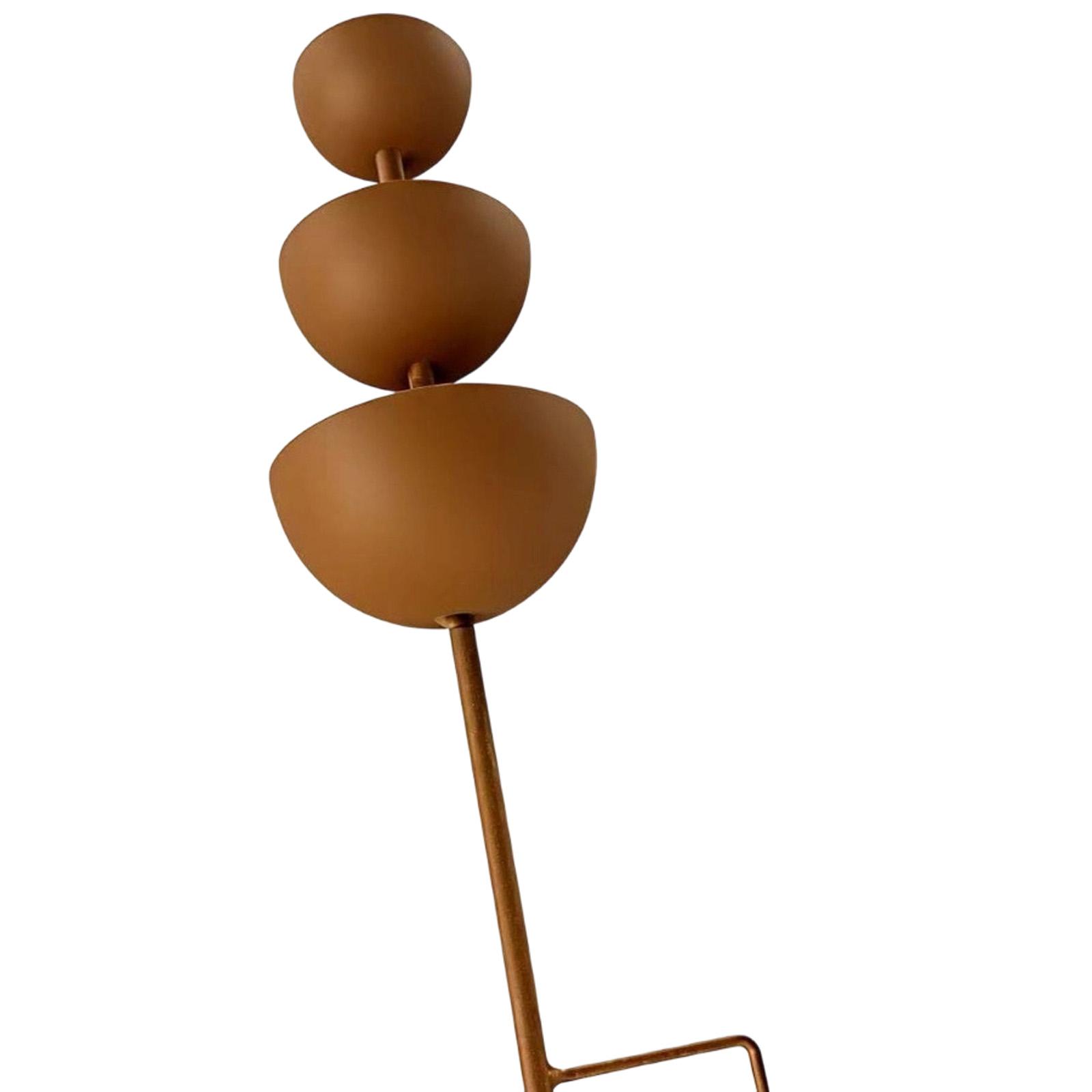 Metal Bird Bath For Outside, 3-Tier Water Bowl With Copper Finish, 26.77 Inch Tall Garden Stake, -Resistant Outdoor Yard Decor бронзовый