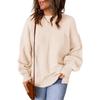 2025 Winter Women's Casual Loose Round Neck Sweater - European and American Style
