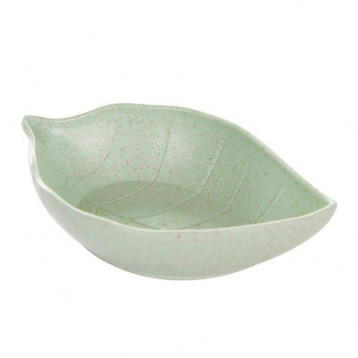 

New Nordic Style Leaf Small Plate Food Grade Wheat Straw Seasoning Plate Kitchen Vinegar Bowls Soy Sauce Plates Snack Plates зелёный