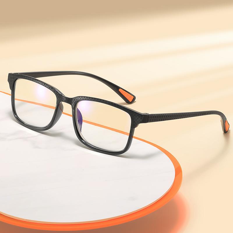 Ultra Light Anti Fog Reading Glasses Flexible Mirror Legs Comfortable Classic Square Anti-Blue Light Hd Eyeglasses 0 To +4.0
