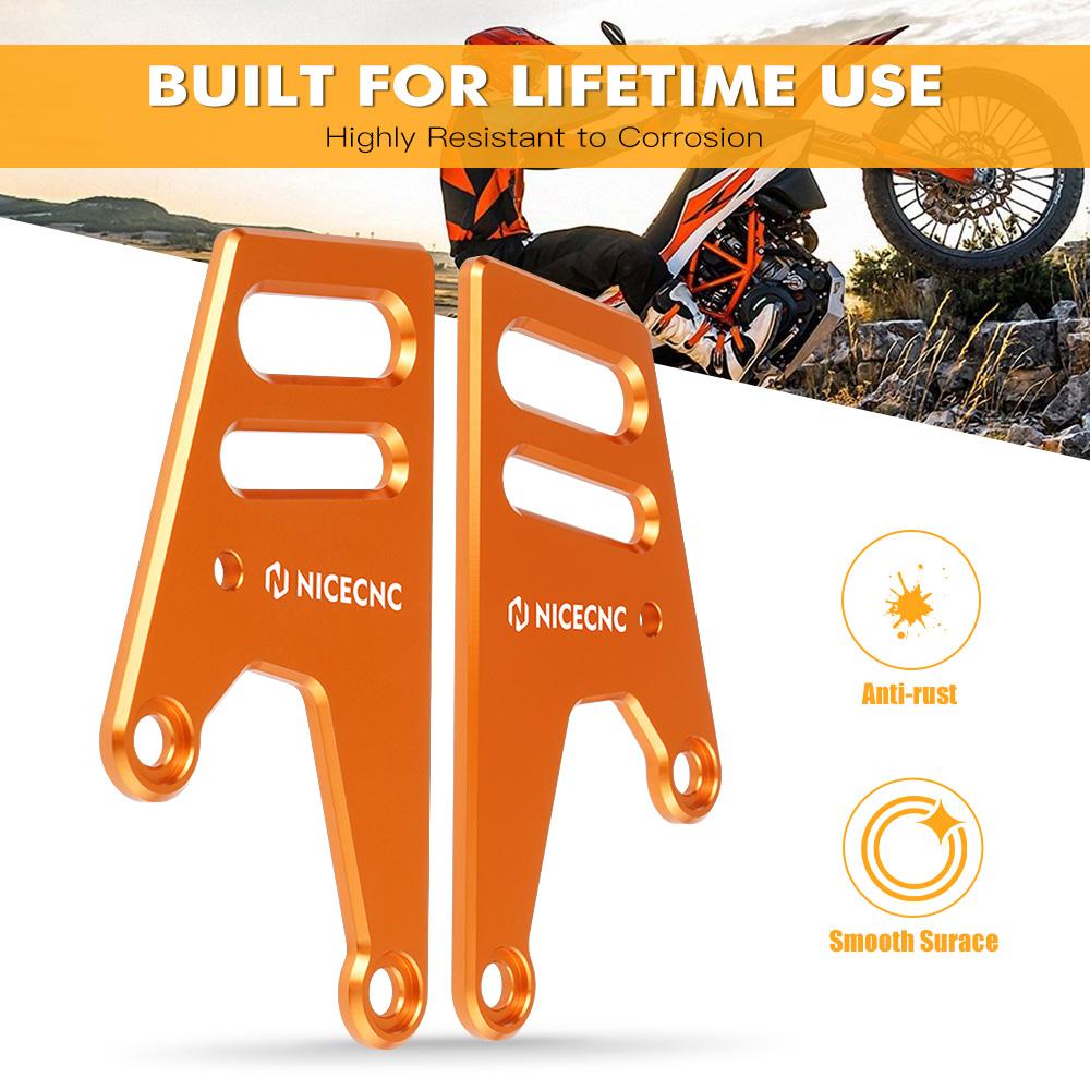 For KTM 690 SMC/SMC R 690 ENDURO/ENDURO R 2008-2023 Motorcycle Heel Guards Cover For HUSQVARNA 701 ENDURO/Supermoto Gas Gas 700