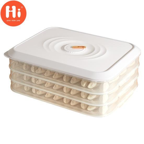 Organizér na knedlíky Stohovatelné Uchovávání chladu PP Organizér do chladničky Kuchyňské potřeby pro pohodlné použití