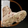 Men's Tactical Desert High Top Boots Retro Style Motorcycle Boots Outdoor Hiking Camping Shoes Comfy Ankle Boots Sized For 39-46