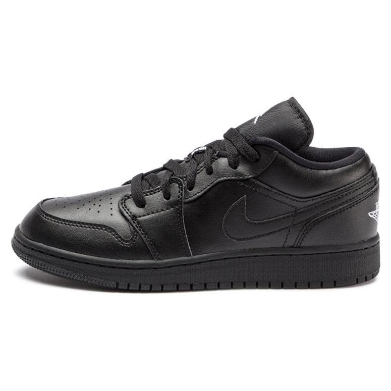 Jordan 1 Low GS Black 553560-006 38