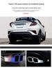 Toyota Noah/Voxy/Esquire 80 Series CHR Dual Outlet Stainless Steel Exhaust Tailpipe