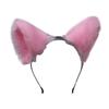 A52E Furry Cats Ear Headbands Plush Anime Hair Hoop for Halloween Cosplays