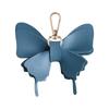 Elegant PU Leather Butterfly Bag Charm Keychain Accessory for Women Stylish Purse Decors Bags Pendant