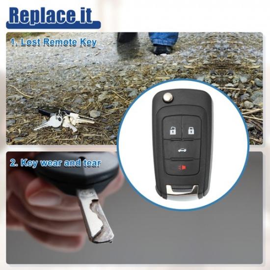 315 MHz Key Fob Keyless Entry Remote Single for Chevy Equinox 2010-2017