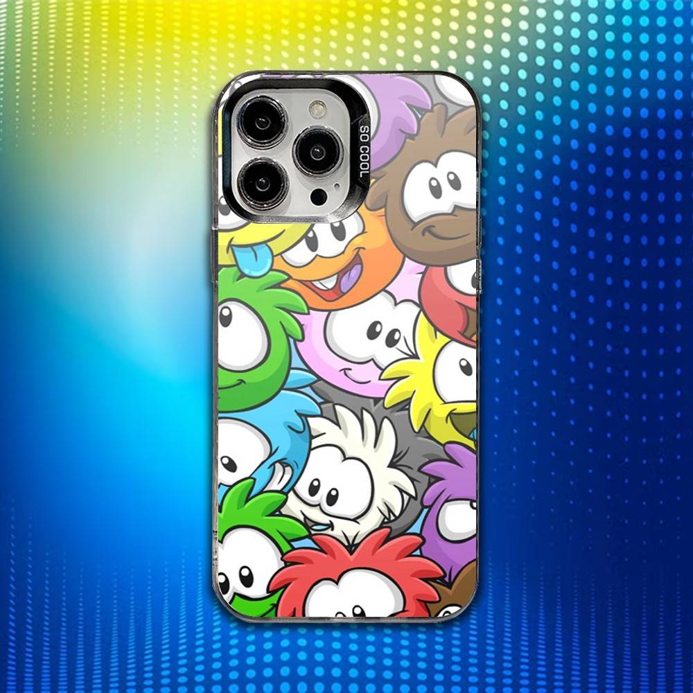 

Game Club Penguin Phone Case For iPhone 16,15,14,13,12,11,Mini,Pro,SE,MAX White Matte Shockproof Cover iPhone14