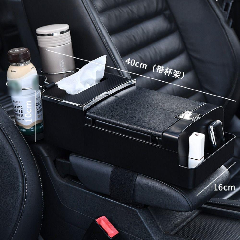 Wear Resistant Center Console Armrest Cushion Arm Rest Heightening Pillow Car Accessories