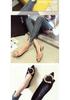 2024 Spring Women's Pointed Toe Slip-on Flats with Metal Accent
