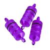 3Pcs RC Aluminum Nitro Fuel Filter Compatible with HSP Traxxas 1/8 1/10 RC Nitro Car Buggy Truck