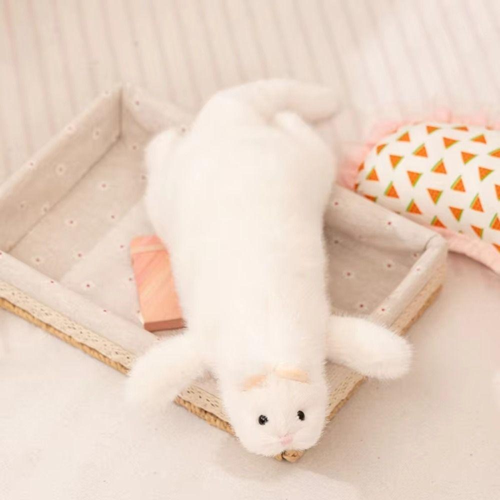 Lifelike Appearance Ferret Plush Toy Realistic Design Ferret Stuffed Animal Holiday Gifts