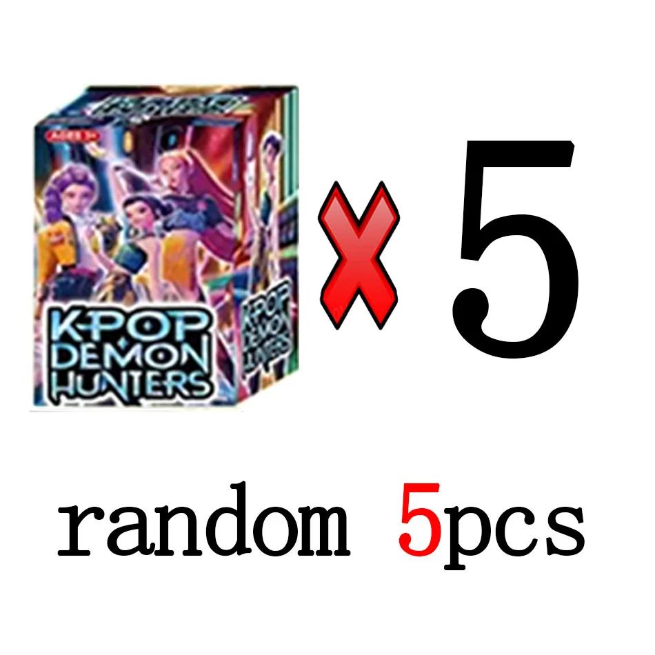 Kpop Demon Hunters Anime Figure Toys Cute PVC Blind box Joints Action Figure Model Dolls Kids Birthday Decoration Toy Gifts