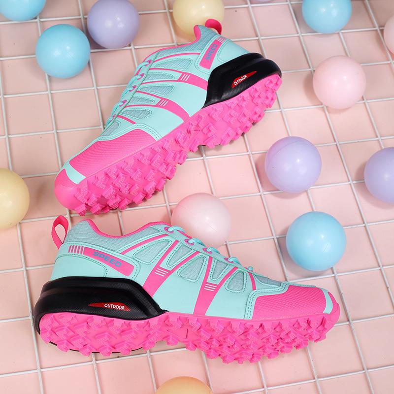 Outdoor hiking shoes women's hiking cycling shoes large size cycling shoes rubber low wear and non-slip Solomon