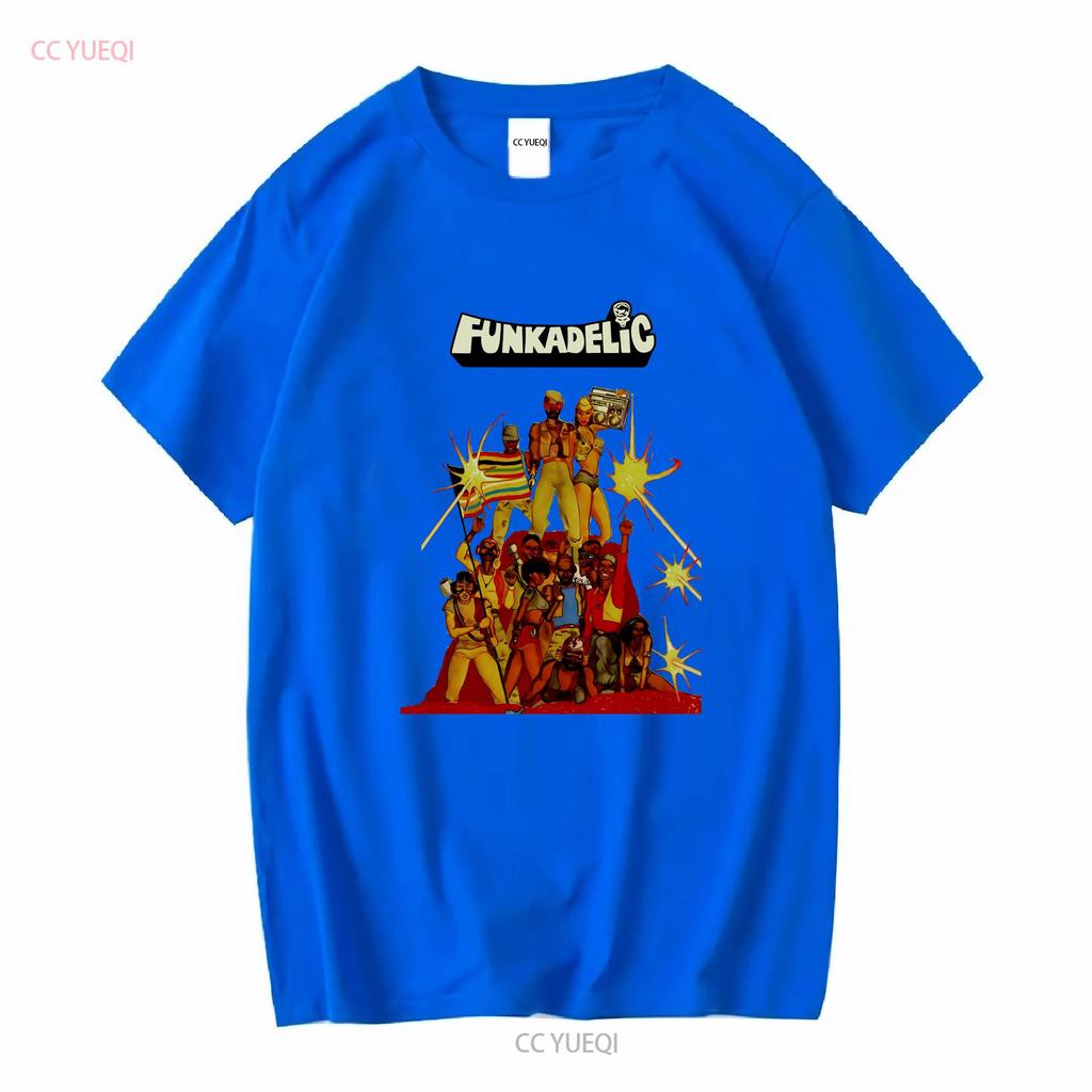 Funkadelic George Clinton T Shirt Eddie Hazel Essential Parliament Pfunk Concert Vintage Washed Top For Everyday Wear Fashion