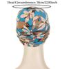Soft Elastic Colorful Muslim Inner Hijabs Women Islamic Muslim Hijab Instant Turban Cap For Ladies Stripe Bohemia Print