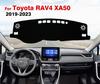 For Toyota RAV4 XA50 2019 2020 2025 2025 2025 Dash Mat Sun Shade Anti-UV Carpets Car Accessories Car Dashboard Cover
