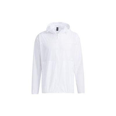 Performance Windbreaker Kapuzenjacke Herren Oberbekleidung Weiß GP0980