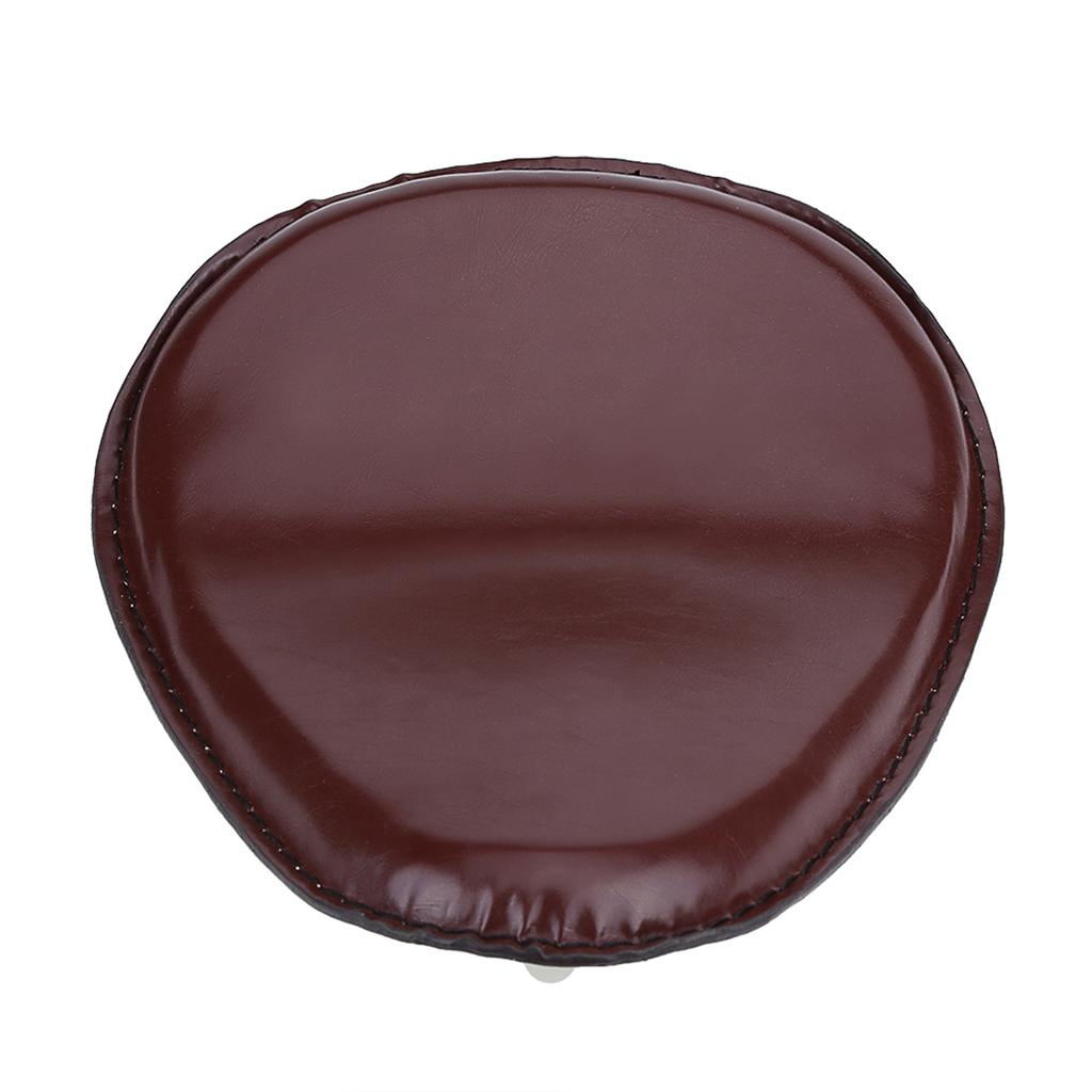 3 Inch Motorcycle Leather Solo Seat W  Mount Spring Bracket for Chopper Bobber Custom