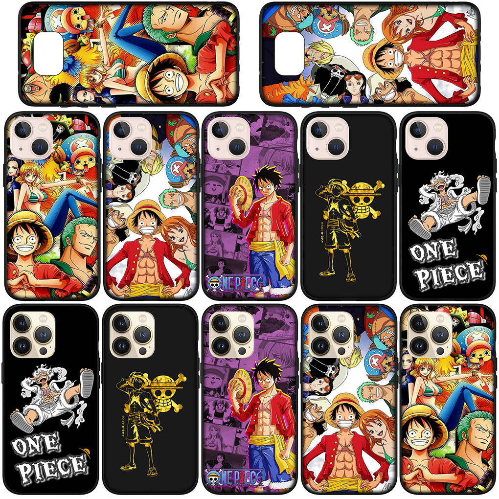 Phone Case for iPhone 17 16 15 Plus Xiaomi Poco F8 F7 X7 X6 M8 C85 C75 C71 Redmi Note 14 12 11 13 Pro Max A4 14C 13C 15C Luffy Gear 5 One Piece Cover