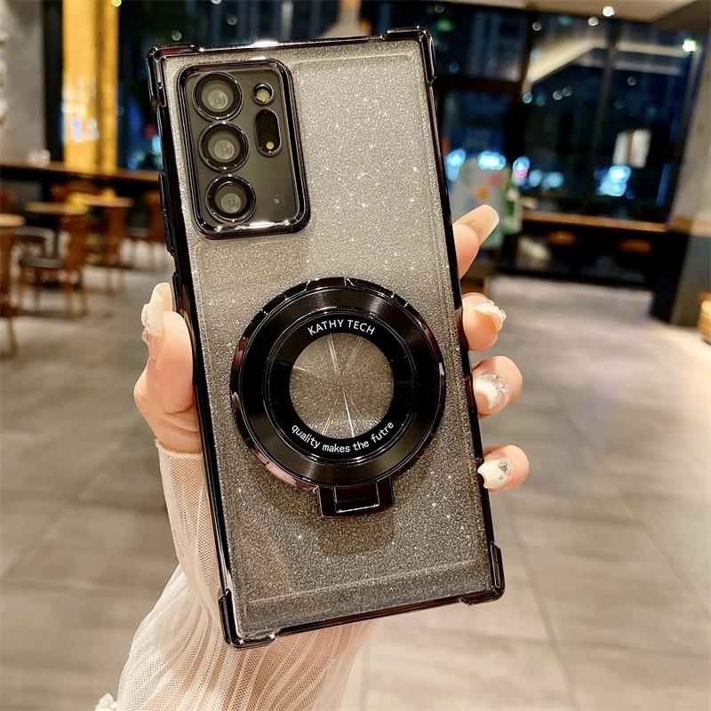 

Note20ultra Покрытие Магнитный держатель Чехол для Samsung Galaxy Note 20 Ultra 10 Note20 Note10 Plus Силиконовый чехол-подставка Note10plus Note 10