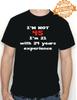 45th BIRTHDAY T-Shirt / Unisex / Funny Gift Idea / Xmas / Choose Size & Colour