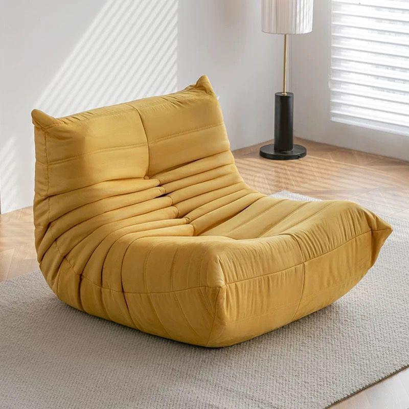 Cozy Caterpillar Sofa: Versatile Lazy Chair for Living Room, Bedroom, Balcony, or Tatami - Perfect for Relaxation and Style.