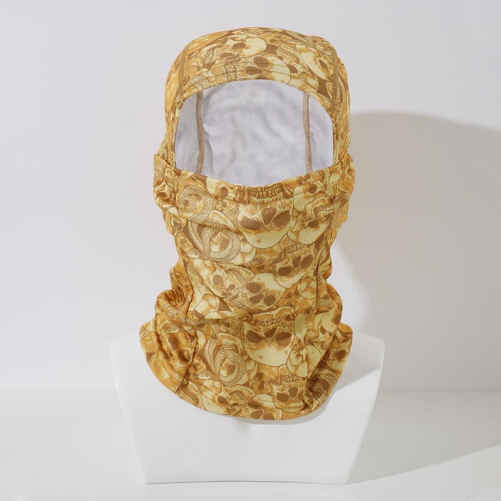 Exclusive Summer Outdoor Cycling Face Cover: Dustproof, Sun-Protective, Breathable, Quick-Dry Neck Gaiter with Single Hole Design