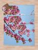 Pink Flowers ( Cherry Blossum) Throw Blanket Thermals For Travel Quilt Soft Big Single Blankets