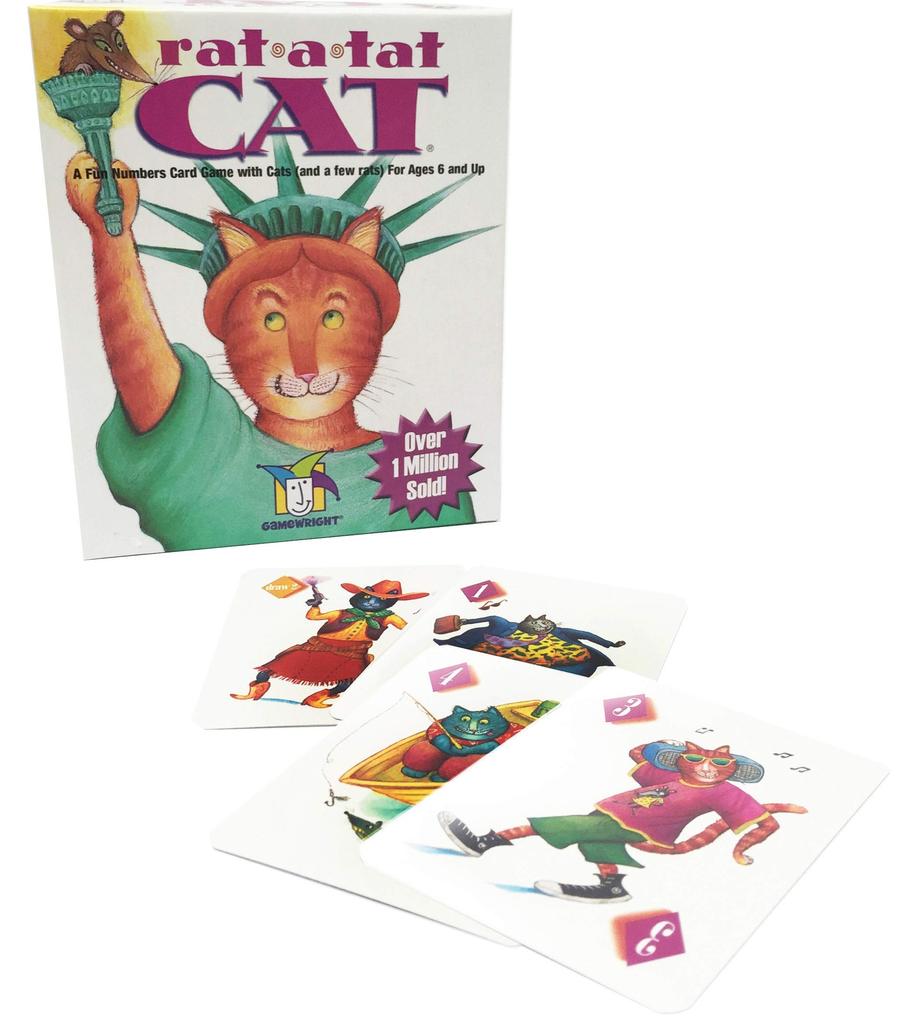 Gamewright Cat Game Rat-a-tat