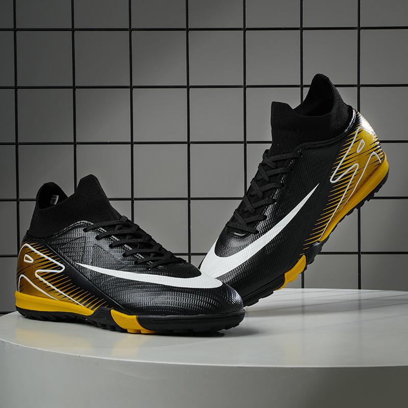 2025 Thorn 16 Soccer Shoes Boys High Top Teen Student Shattered Nail Ground Sneakers Girls