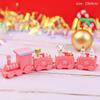 Christmas Cake Decor Ornaments Xmas Train Ornaments Merry Christmas Decor For Home Happy New Year 2023 Kids Favor Gifts