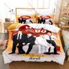 Cool Cutie Pie Bedding Set Includes Duvet Cover 2 Pillowcases Sweet Romantic Thai BL Series Character Bedroom Decor For Drama Lo