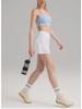 Women's High Waist Quick-Dry Pleated Sports Skirt with Built-In Shorts for Running and Tennis