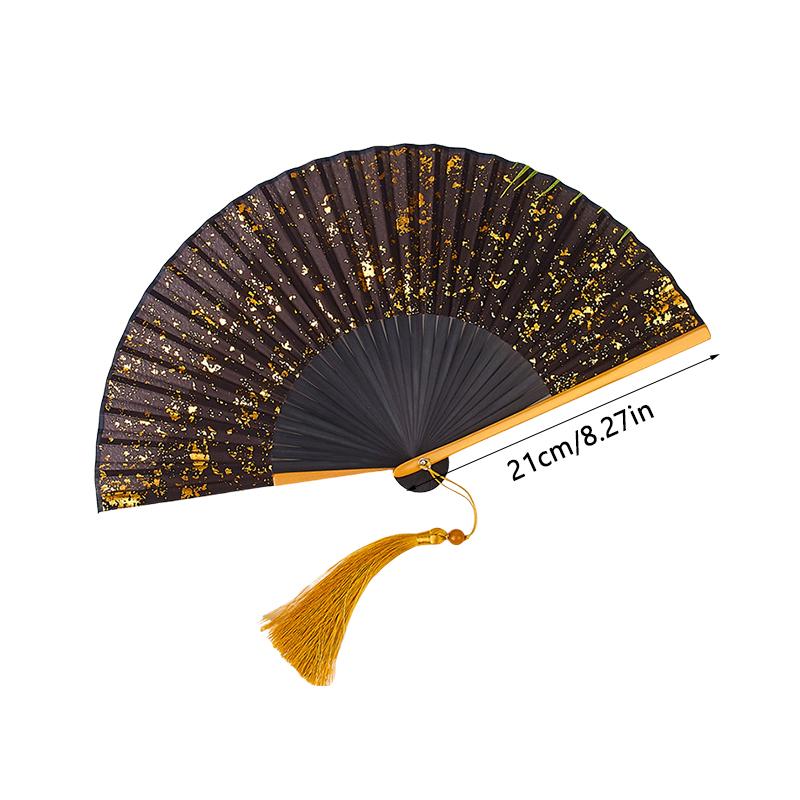 Folding Fan Chinese Style Ancient Style New Chinese Style Small Retro Folding Classical Costume Portable Summer Dancing Fan