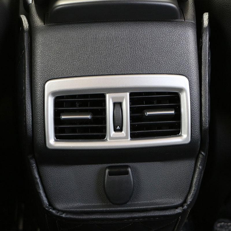 For Renault Koleos 2017-2025 for Samsung QM6 2017-2025 Rear Air Conditioning Outlet Cover Trim AC Vent Sticker Accessories